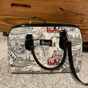 Harrods London themed handbag